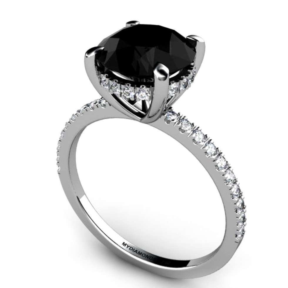 Black Diamond Engagement Rings – The Rare Find