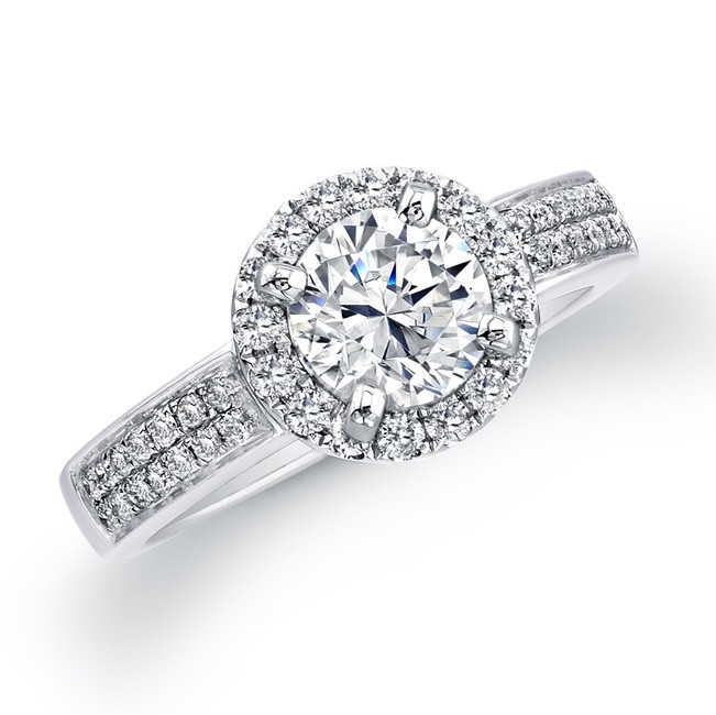 Halo Engagement Rings Get More Bling