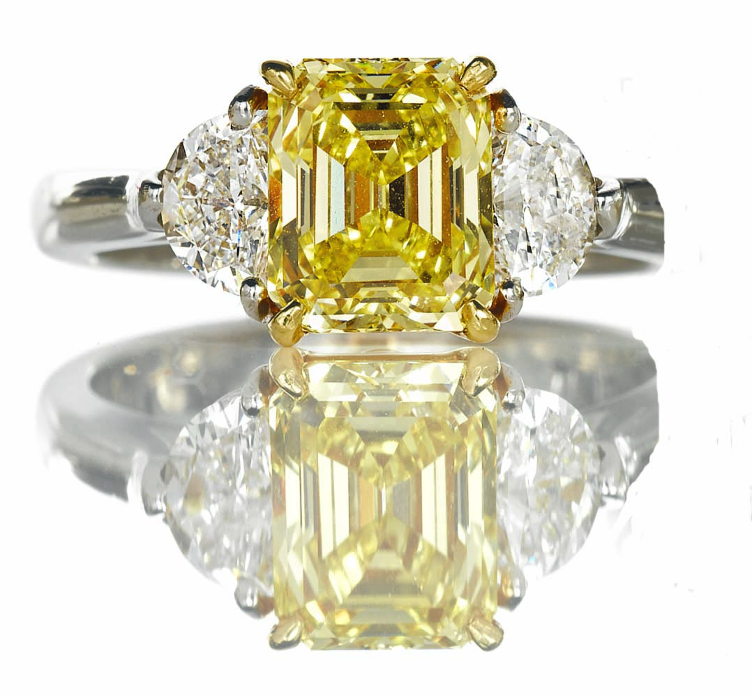 yellow diamond ring purchase