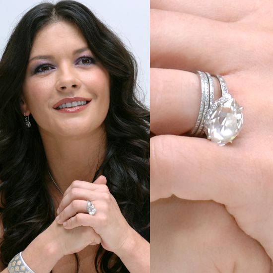 5 carat diamond ring of catherine zeta jones