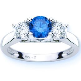 blue diamonds ring jewelry