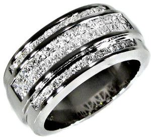 mens diamond rings