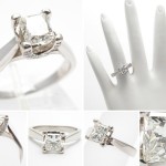 princess cut engagement rings of beauty