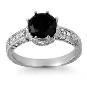 black diamond ring the eye of the jewel